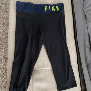 PINK Victoria secret cropped leggings